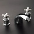 thumbnail image 1 of Kohler Kohler K-T15806-3P-CPCoralais Deck-mount High-Flow Bath Faucet Trim with Cross Handles ~ Polished Chrome, 1 of 1