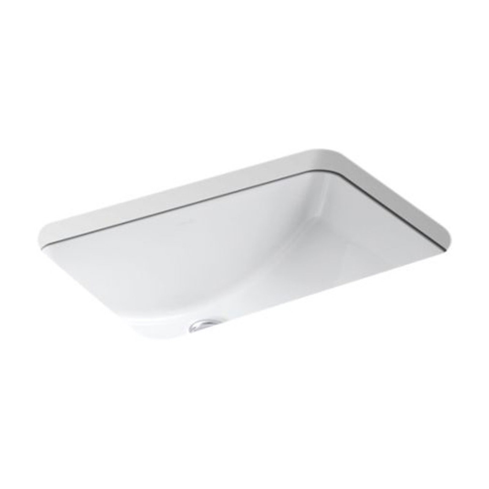 Kohler Ladena K2214G0 Glazed Underside Undermount Bathroom Sink