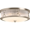 thumbnail image 1 of Kohler Lighting 27750-Fm03 Terret 3 Light 15  Wide Flush Mount Drum Ceiling Fixture -, 1 of 2