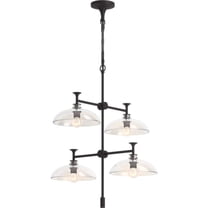 Kohler Lighting 31773-Ch04 Tone 4 Light 24 Wide Chandelier - Black