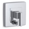thumbnail image 1 of kh k-t14668-4-cp loure rite-temp valve trim with diverter polished chrome, 1 of 2
