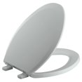 thumbnail image 1 of Kohler Lustra with Quick-Release Hinges Elongated Toilet Seat, 1 of 2