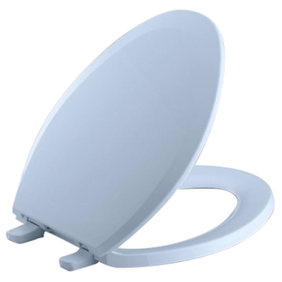 Kohler Lustra with Quick-Release Hinges Elongated Toilet Seat