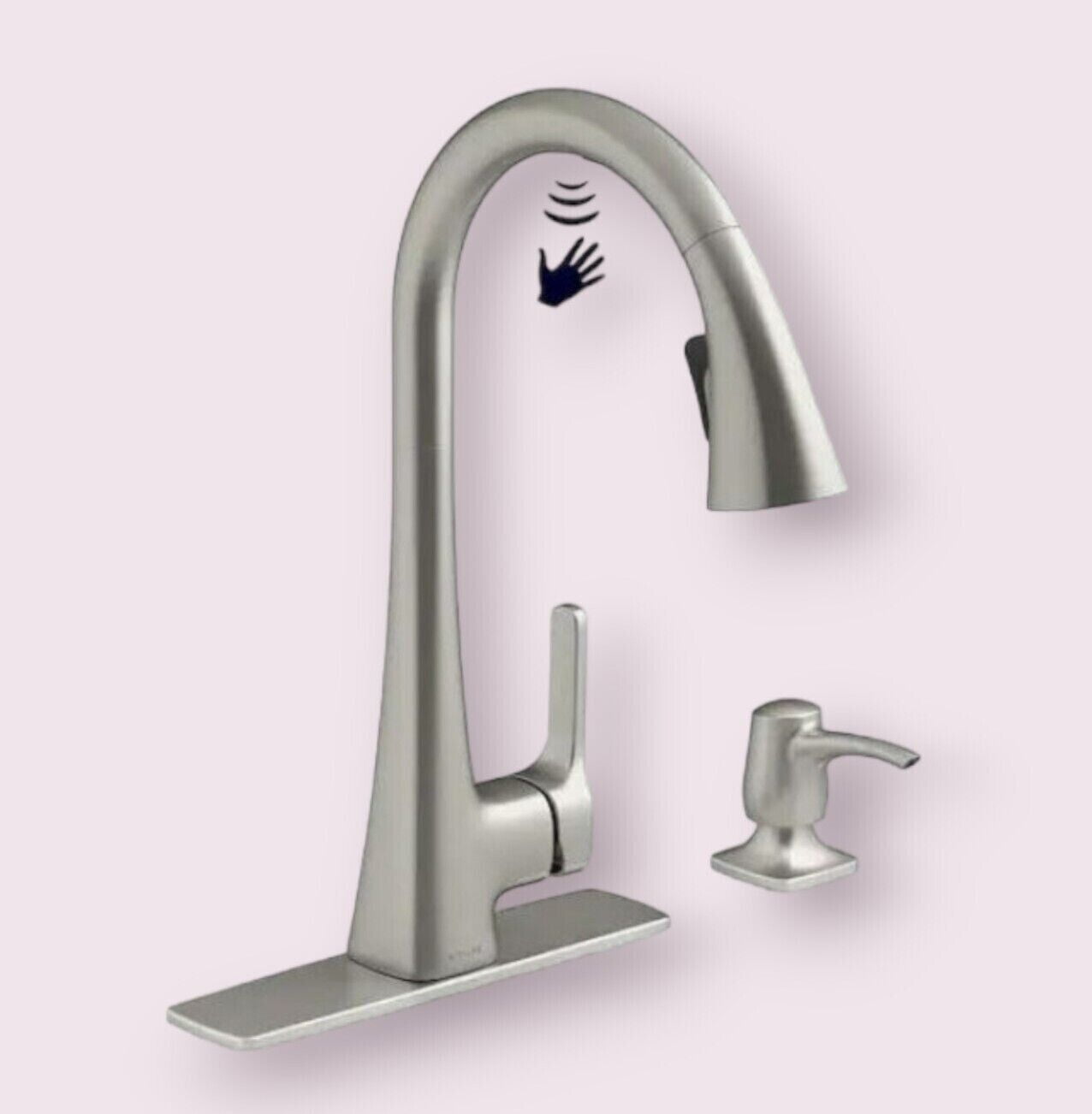 Kohler Maxton Touchless Pulldown Kitchen Faucet Vibrant Stainless Steel. KR26281SDVS
