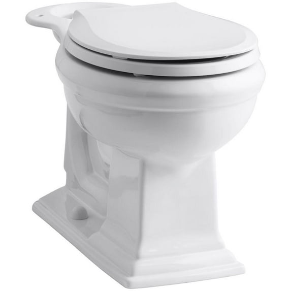 Kohler K-4387-0 Memoirs Comfort Height Round-Front Bowl