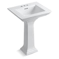 thumbnail image 1 of Kohler Memoirs KOH2344 Stately 3 Hole 24 in. Pedestal Bathroom Sink, 1 of 4