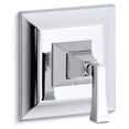 thumbnail image 1 of kh k-t10421-4v-cp memoirs 1-handle thermostatic valve trim kit in polished chrome (valve not included), 1 of 2