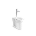thumbnail image 1 of Kohler  1.6 GPF Modflex Adjust-A-Bowl protective Toilet with Mach Tripoint Touchless DC Flushometer, 1 of 1
