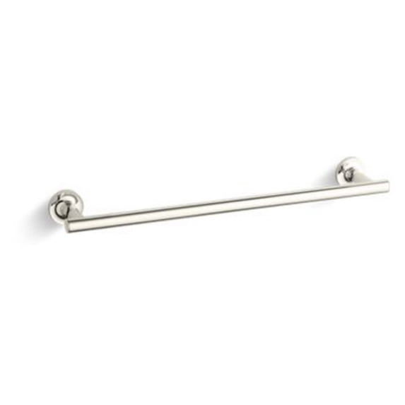 KOHLER K-14435 Purist 18" towel bar