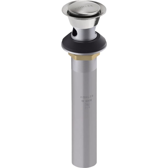Kohler RH1464524-CP Clicker Drain with Overflow in Polished Chrome