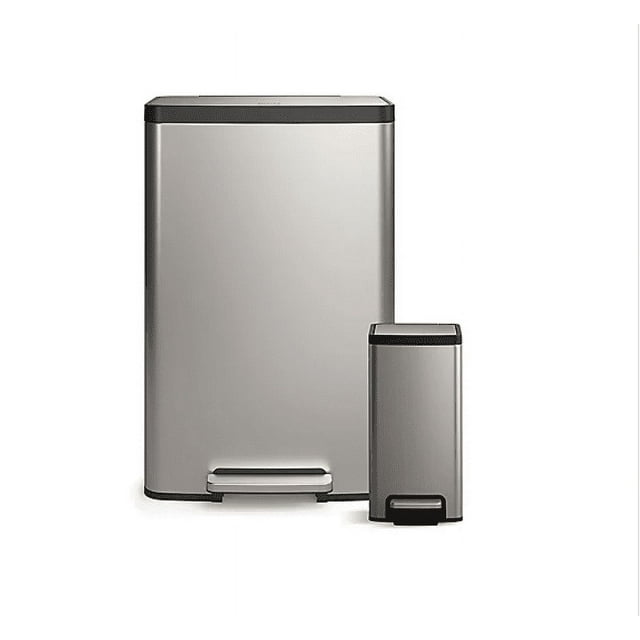 Kohler Stainless Steel Step Trash Cans 47L/6L