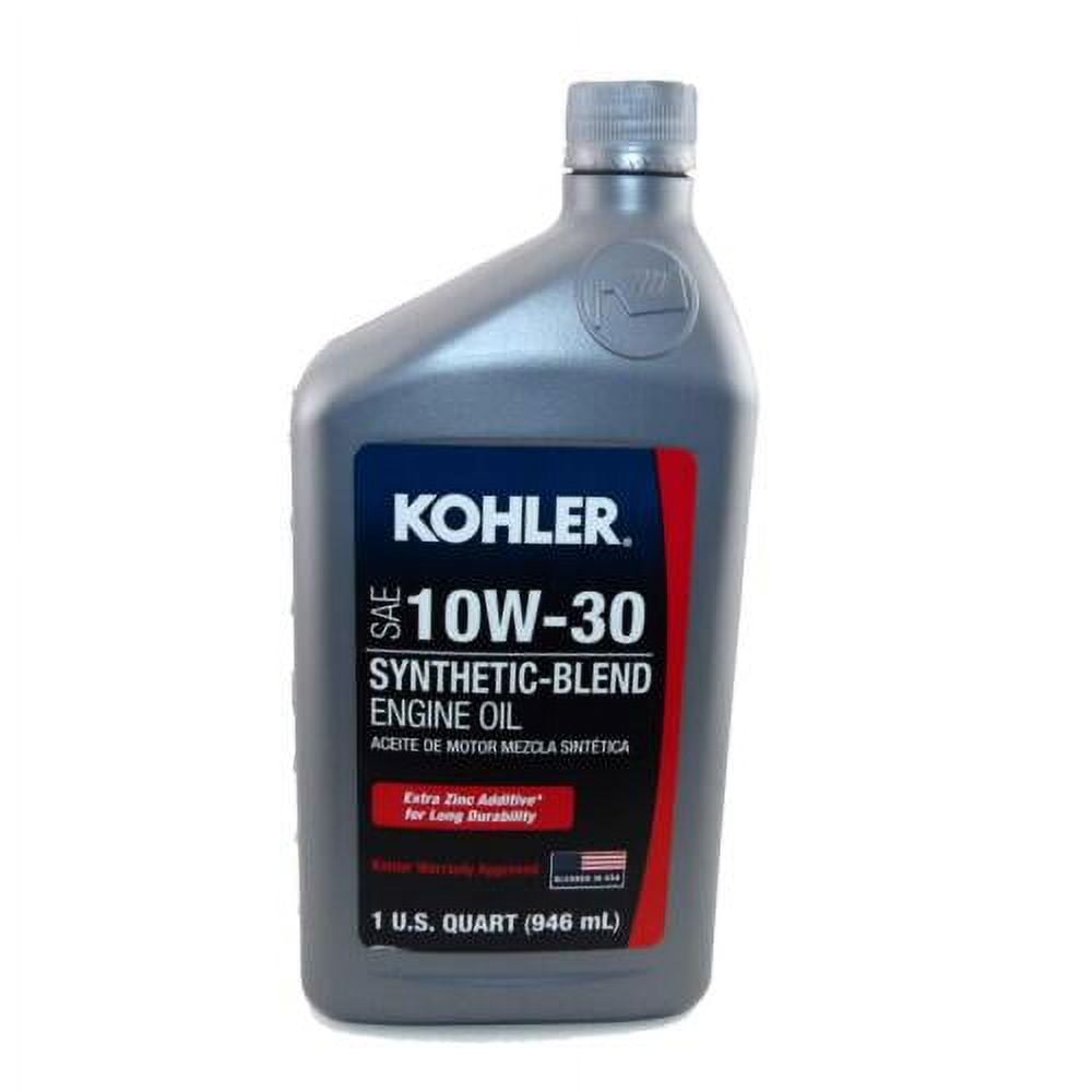 Kohler Synthetic Blend Engine Oil 10W-30, 1 qt