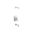thumbnail image 1 of Kohler TLS35915-4-CP Castia by Studio MCGEE Rite-Temp Bath & Shower Trim Kit & without Showerhead - Polished Chrome, 1 of 1