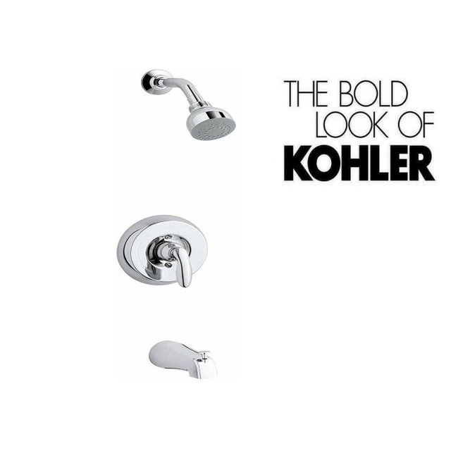 Kohler TS156014ECP RiteTemp BathShower trim W lever NPT Spout 2GPM