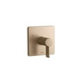 thumbnail image 1 of Kohler TS23501-4-BV Parallel Rite-Temp Shower Valve Trim - Vibrant Brushed Bronze, 1 of 1