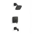 thumbnail image 1 of Kohler TS27403-4-BL 2.5 GPM Riff Rite-Temp Bath & Shower Faucet Trim Set - Matte Black, 1 of 1