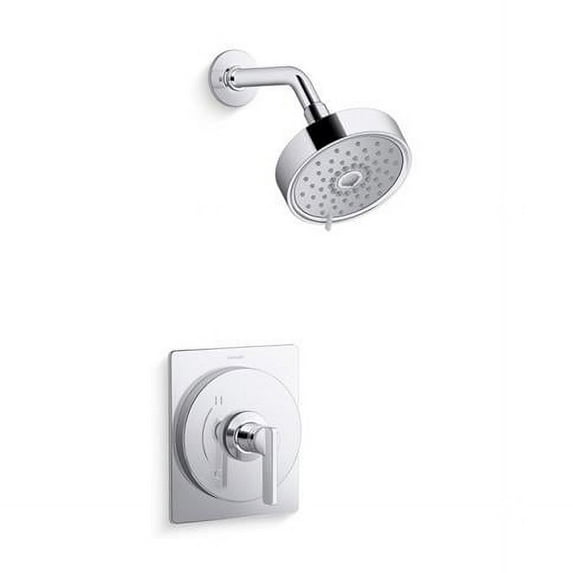 Kohler TS35916-4G-CP 1.75 GPM Castia by Studio McGee Rite-Temp Shower Trim Kit - Polished Chrome