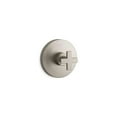 thumbnail image 1 of Kohler TS73115-3-BN Composed Rite-Temp Valve Trim with Cross Handle - Vibrant Brushed Nickel, 1 of 1