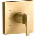 thumbnail image 1 of Kohler TS99761-4-2MB Honesty Rite-Temp Valve Trim with Lever Handle - Vibrant Brushed Moderne Brass, 1 of 4