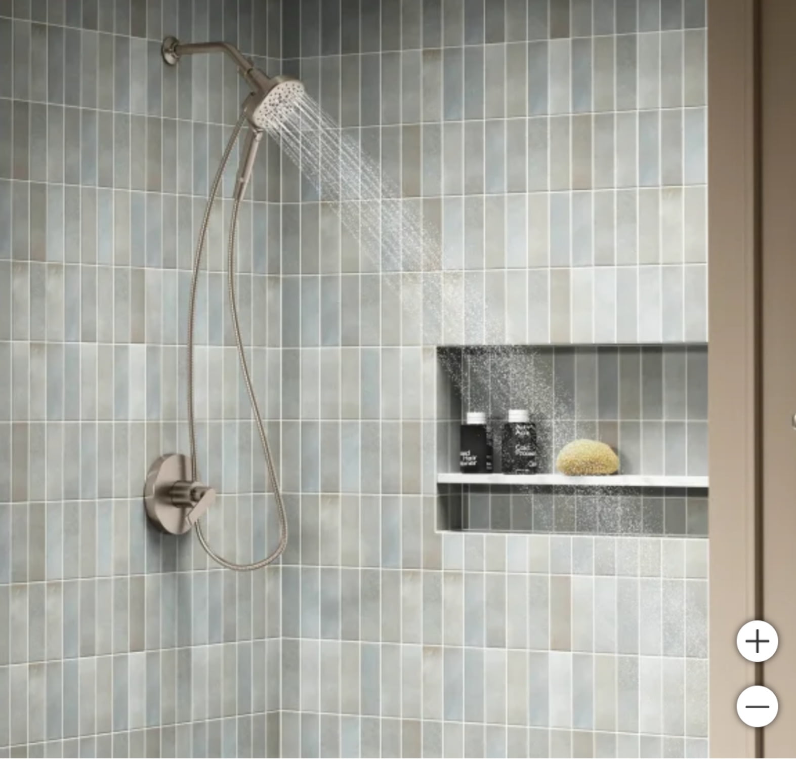Kohler Tellin Multifunction Handshower | R34308-G-BN | Brushed Nickel