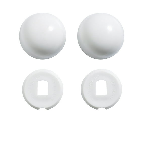 Kohler Toilet Bolt Caps White Plastic