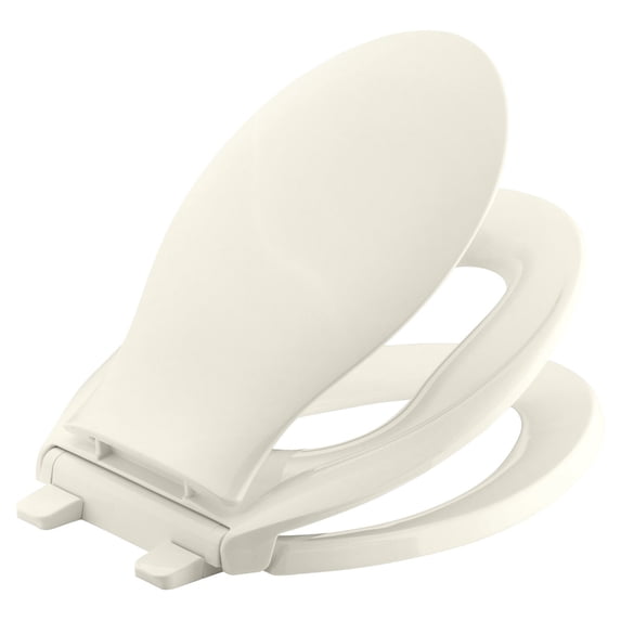 Kohler Transitions Quiet Close with Grip Tight Elongated Toilet Seat