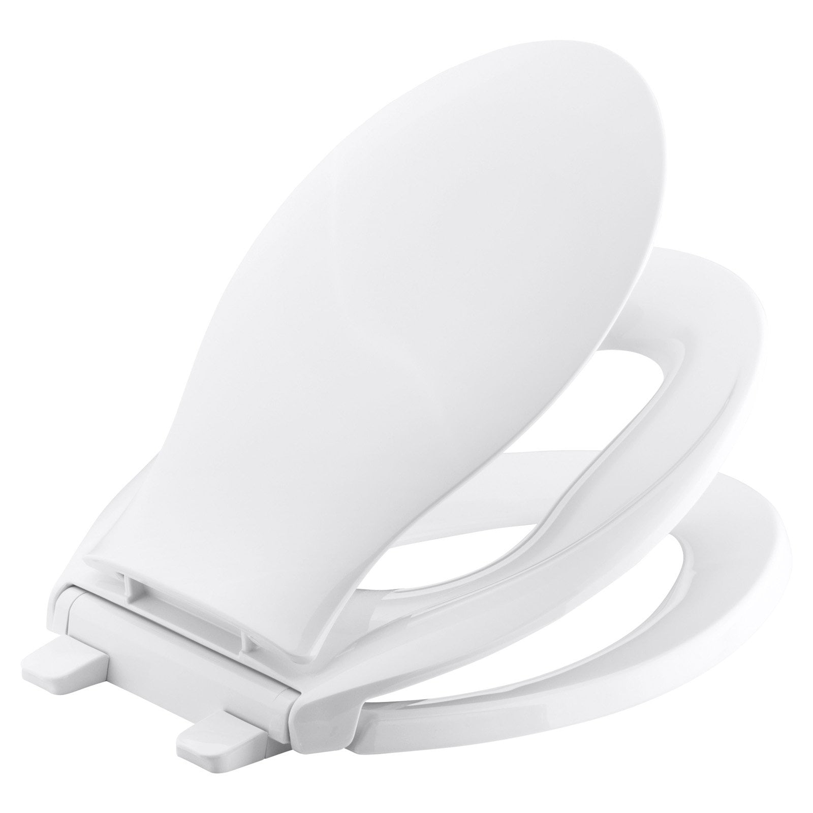 Kohler Transitions Quiet Close with Grip Tight Elongated Toilet Seat