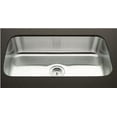 thumbnail image 1 of Kohler Undertone Under-Mount Kitchen Sink With Sinlge Bowl, 31-1/2 In. X 17-3/4 In., Stainless Steel, 1 of 5