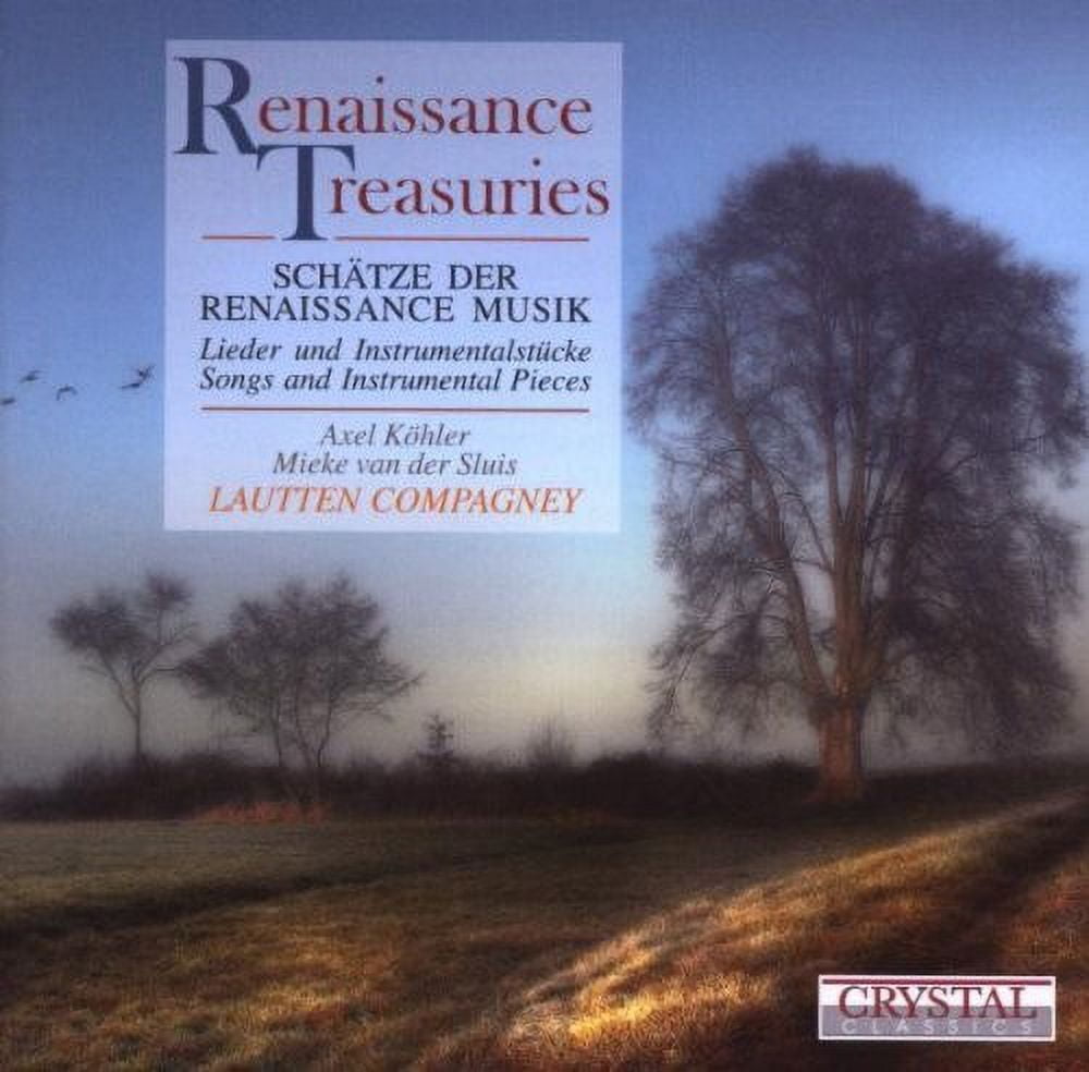 Kohler / Van Der Sluis / Lautten Compagney - Tenaissance Trasures - Music & Performance - CD