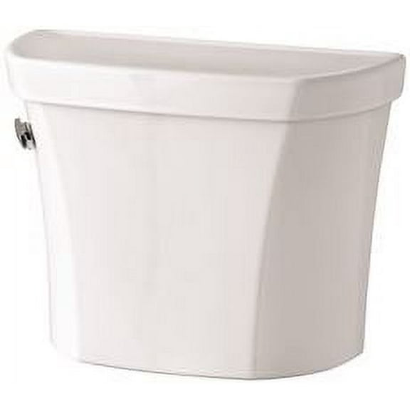 Kohler Wellworth Class Five Watersense High-Efficiency Toilet Tank With Left-Hand Trip Lever, White, 1.28 Gpf