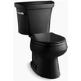 thumbnail image 1 of Kohler Wellworth Two-piece round-front toilet, Black Black, 1 of 3