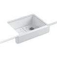 thumbnail image 1 of Kohler Whitehaven Self-Trimming K6486 Under-Mount Single Kitchen Sink with Short Apron, 1 of 2