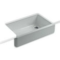 thumbnail image 1 of Kohler K-6489-95 Whitehaven UC 36 Tall Apron Kitchen Sink, Ice Grey, 1 of 2