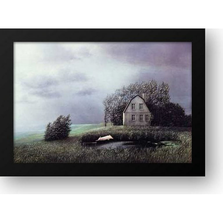 Kohler's Schwein (Autumn) 32x24 Framed Art Print by Sowa