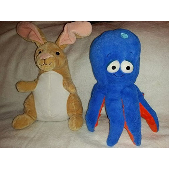 Kohls Cares Plush Bundle Set: Kangaroo and Octopus