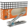thumbnail image 1 of Kohm CP-120L 5mm Heavy Duty, Wide Jaw Clippers for Thick or Tough Fingernails, Large Toenails for Men, Seniors, Adults, 1 of 9
