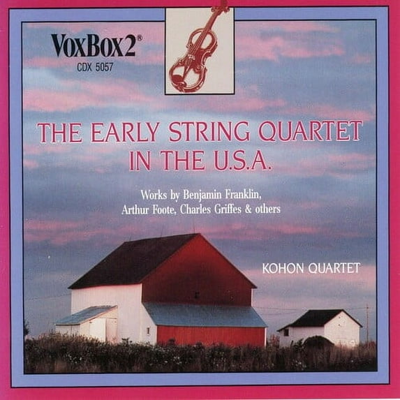 Kohon Quartet - Early String Quartet in the U.S.A. - Music & Performance - CD