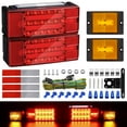 Kohree 12V Submersible LED AIF4 Trailer Lights Kit, Super Bright LED