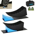 thumbnail image 1 of Kohree 2 Pack Upgraded Camper Leveler RV Leveling Blocks 6 Inch,with 2 Spirit Levels & Carrying Bag for Travel Trailers, 1 of 11