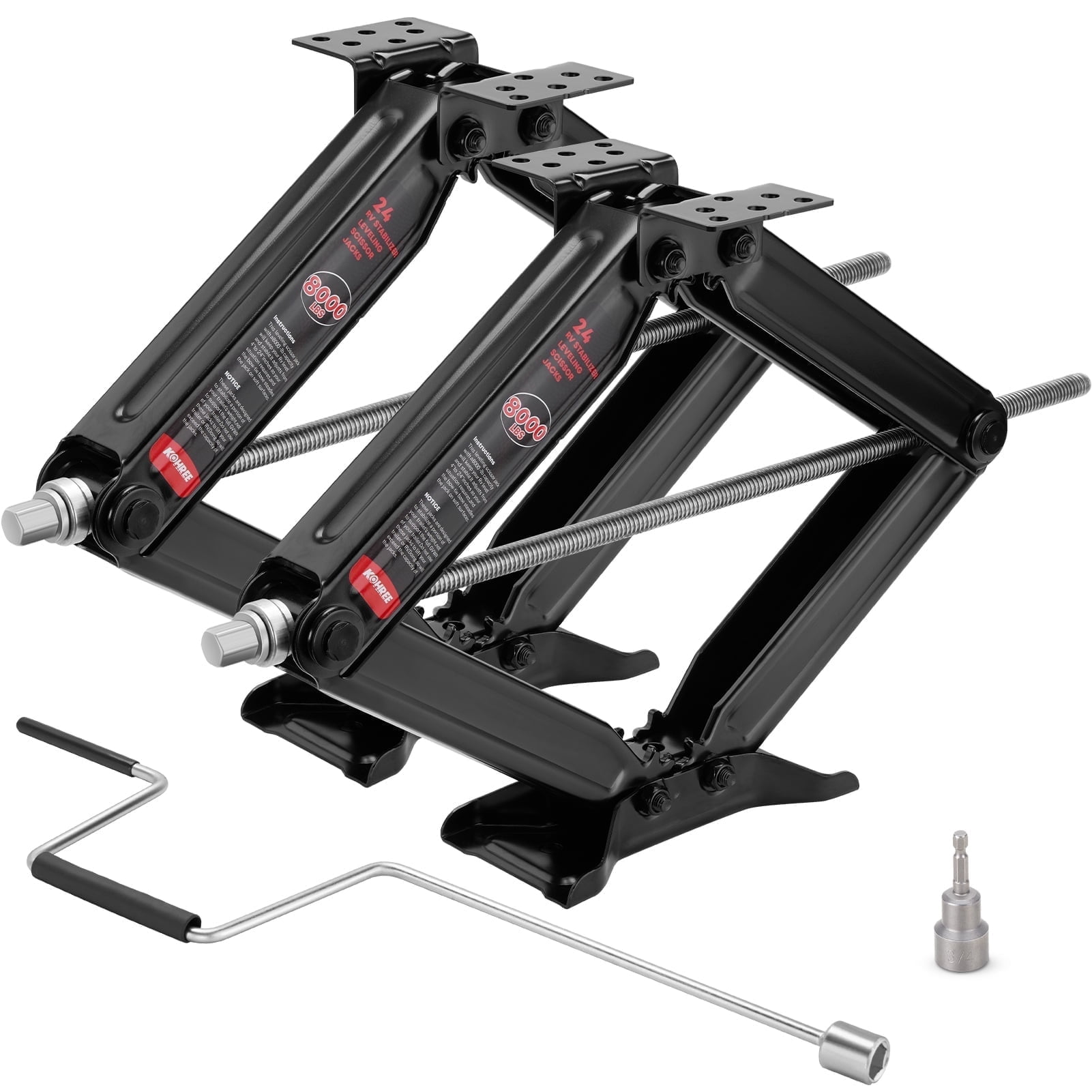 KOH Kohree, RV Stabilizer Jack, 8000lbs, 24