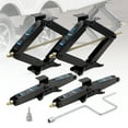 thumbnail image 1 of Kohree 24" 9500lbs RV Trailer Stabilizer Leveling Scissor Jacks with Crank Handle and Drill Bit,Set 4, 1 of 11
