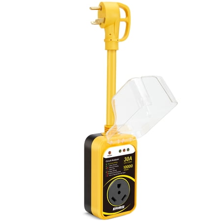 Kohree 30 Amp RV Surge Protector Circuit Analyzer Power Guard 10000J , ETL Certified ,w/LED Indicators for RV Camper