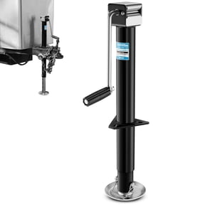 Kohree 5000lb A-Frame Trailer Jack, Trailer Stand with Handle & Rectangular Base, 15-inch Vertical Lift for RVs, Horse, Utility, and Yacht Trailers