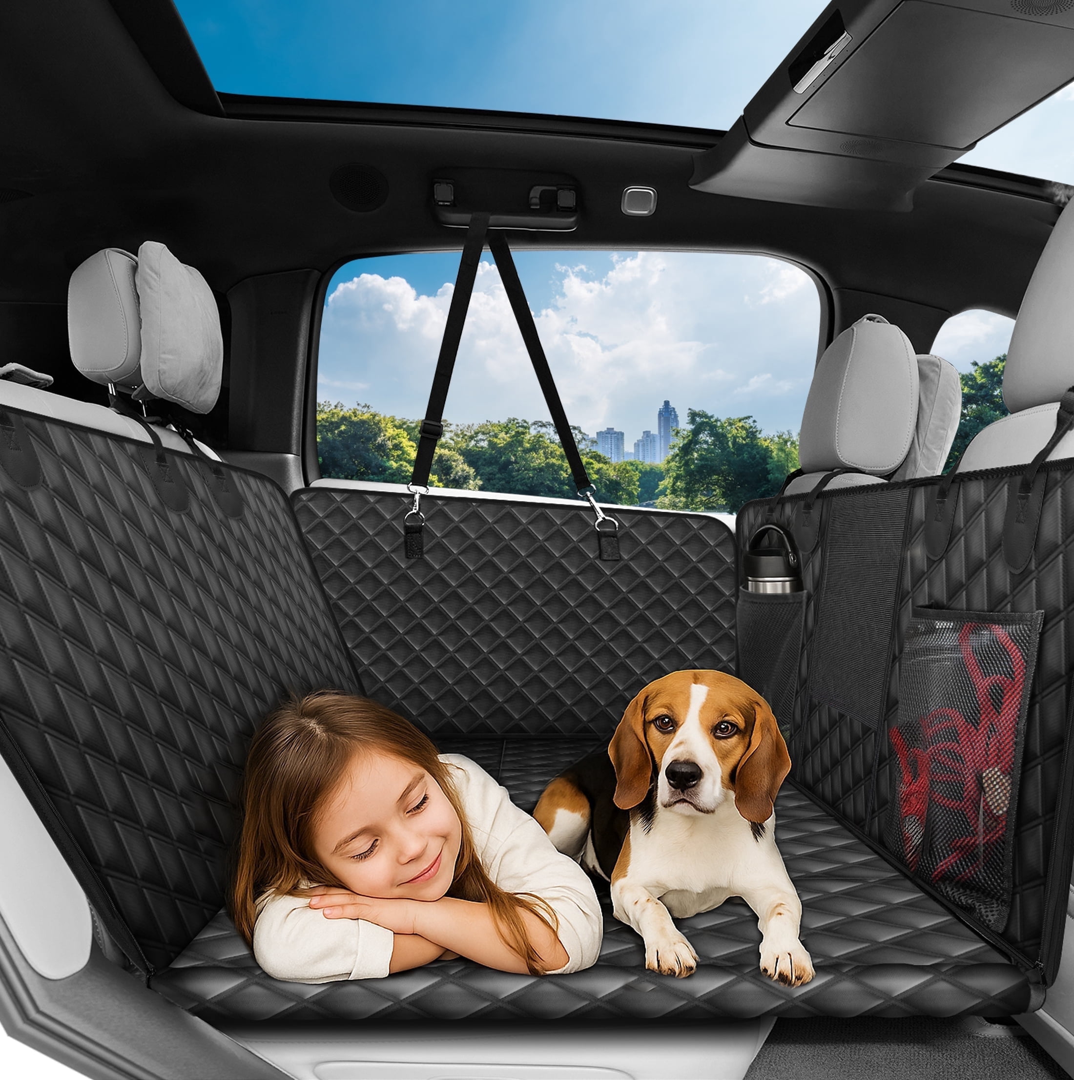 Kohree Back Seat Extender for Dogs ,Supports 400lbs, Waterproof 600D — free download