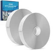 Kohree Butyl Sealant Tape , 1/8-Inch x 3/4-Inch x 30-Foot, RV Putty Rubber Seal Tape Leak Proof for RV Repair, Window, Boat Sealing-White 2 Pack