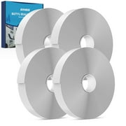 Kohree Butyl Sealant Tape , 1/8-Inch x 3/4-Inch x 30-Foot, RV Putty Rubber Seal Tape Leak Proof for RV Repair, Window, Boat Sealing-White 4 Pack