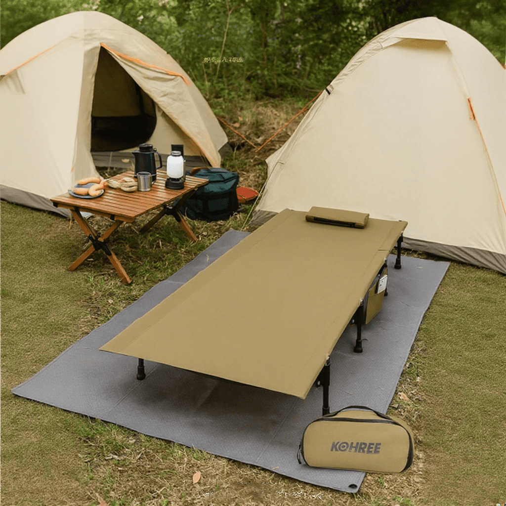 Portable Camping Collapsible Cot Backpacking Sportneer Camping Cot, Folding Cots Lever Lock Portable Lightweight  Sleeping Camping Bed For S Outdoor Travel Backpacking Camp Hiking Supports  330lbs