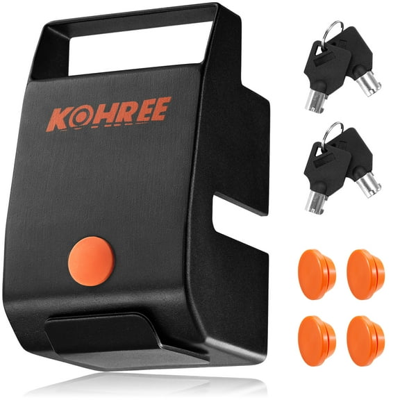 Kohree Heavy Duty Trailer Coupler Lock for 2 5/16", 2" Couplers,Anti Theft Trailer Hitch Lock for RV, Trailer,Camper, Boat,Utility Trailer