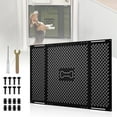 thumbnail image 1 of Kohree RV Screen Door Protector for Dogs,Universal Aluminum Alloy RV Entry Screen Door Grille Adjustable from 22" - 31.5", Black, 1 of 8