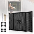 thumbnail image 1 of Kohree RV Screen Door Protector for Dogs,Universal Aluminum Alloy RV Entry Screen Door Grille Adjustable from 18.2" - 31.8", Black, 1 of 11